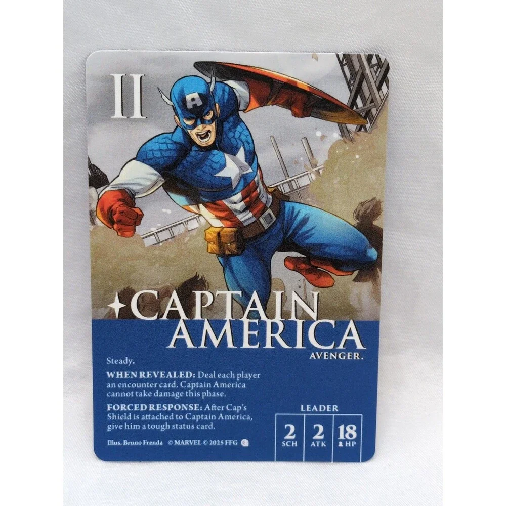 (8) Marvel Champions LCG Civil War Promo Cards